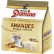 Domino  Kaffeepads 18St. a 7g Mandelgeschmack aromatisiert