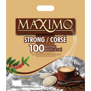  MAXIMO 100 KAFFEEPADS STRONG Megabeutel
